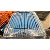 Image 2 : PALLET RACKING SHELVING SUPPORT BRACES (214 PCS.) APPROX. 42"