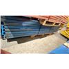 Image 2 : BLUE PALLET RACKING 8FT (4") SIDE RAILS (48 PCS.)