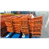 Image 2 : ORANGE PALLET RACKING 8FT (3") SIDE RAILS (41 PCS.)
