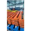 Image 3 : ORANGE PALLET RACKING 8FT (3") SIDE RAILS (41 PCS.)