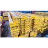 Image 2 : YELLOW PALLET RACKING 8FT (4") SIDE RAILS (49 PCS.)