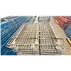 Image 2 : PALLET RACKING MESH DECK SHELVING (39 PCS.) - APPROX. 43" & 45" X 46"