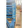 Image 3 : BLUE PALLET RACKING UPRIGHTS (6 PCS.) - APPROX. 20'H X 42"W WITH (1) 3" X 7 1/4" (3/8"