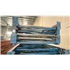 Image 2 : BLUE PALLET RACKING UPRIGHTS (6 PCS.) - APPROX. 20'H X 42"W WITH 3" X 7 1/4"