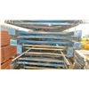 Image 2 : BLUE PALLET RACKING UPRIGHTS (6 PCS.) - APPROX. 20'H X 42"W WITH 3 1/2" X 4" X 1/8"
