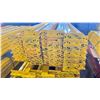 Image 2 : YELLOW PALLET RACKING 8FT (4") SIDE RAILS (35 PCS.)