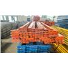 Image 2 : ORANGE PALLET RACKING 8FT (4") SIDE RAILS (36 PCS.)