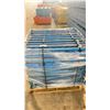 Image 1 : BLUE PALLET RACKING SHELVING SUPPORT BRACES (179 PCS.) APPROX. 42"