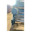 Image 3 : BLUE PALLET RACKING UPRIGHTS (7 PCS.) - APPROX.(4) 20'H X 42"W AND (3) 21'H X 44"W