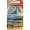 Image 2 : BLUE PALLET RACKING SHELVING SUPPORT BRACES (266 PCS.) APPROX. 42"