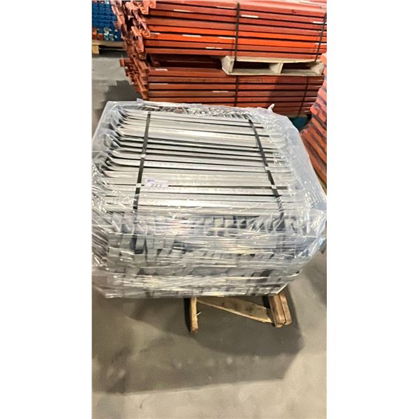 PALLET RACKING SHELVING SUPPORT BRACES (285 PCS.) APPROX. 42"