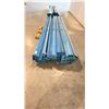 Image 3 : BLUE PALLET RACKING 12FT (4 1/2 & 5"") SIDE RAILS (17 PCS.)
