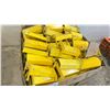 Image 2 : YELLOW PALLET RACKING SAFETY GUARDS (150) - APPROX. 12" X 6"