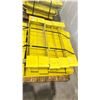 Image 2 : YELLOW PALLET RACKING SAFETY GUARDS (22) - APPROX. 41 1/2" X 6"