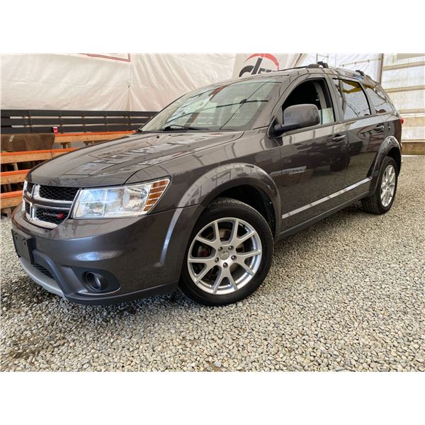 2015 DODGE JOURNEY, GREY, 194936 KMS, FRONT WHEEL DRIVE. - D704502