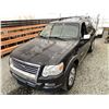 Image 4 : 2007 FORD EXPLORER, GRAY, 215508 KMS, 4X4. -  DA39495