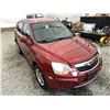 Image 10 : 2008 SATURN VUE, RED/MAROON, 182133 KMS, ALL WHEEL DRIVE. - D711985