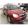 Image 9 : 2008 SATURN VUE, RED/MAROON, 182133 KMS, ALL WHEEL DRIVE. - D711985