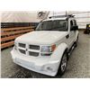Image 3 : 2010 DODGE NITRO, WHITE, 193073 KMS, FOUR WHEEL DRIVE. - J122418