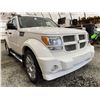 Image 8 : 2010 DODGE NITRO, WHITE, 193073 KMS, FOUR WHEEL DRIVE. - J122418