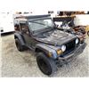 Image 10 : 2005 JEEP WRANGLER 4.0L RUBICON, BLACK , 198881 KMS, 4X4. - D371206