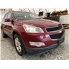 Image 8 : 2010 CHEVROLET TRAVERSE, RED, 181810 KMS, FRONT WHEEL DRIVE. - P134826