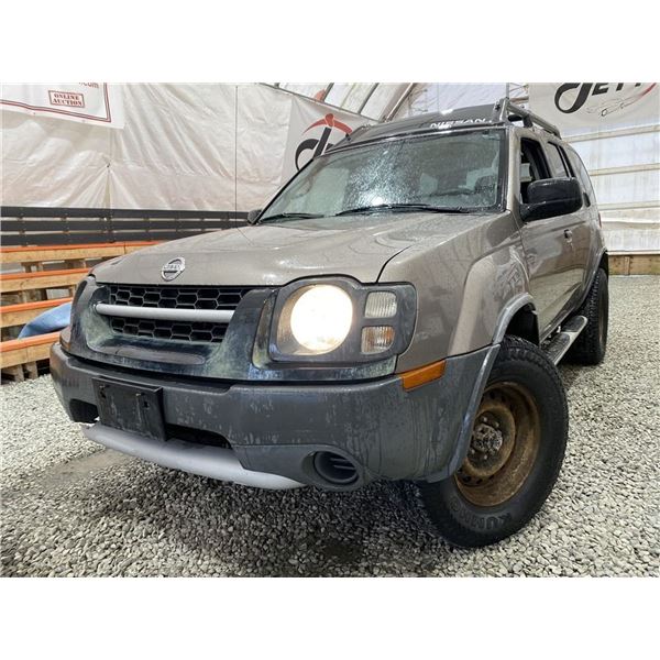 2003 NISSAN XTERA, BROWN, 299083 KMS, 4X4. - B669199