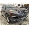 Image 8 : 2008 AUDI Q7, BLACK, 221369 KMS, ALL WHEEL DRIVE. - B002060