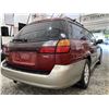 Image 14 : 2002 SUBARU OUTBACK, RED, 296271 KMS, ALL WHEEL DRIVE. - B642684