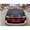Image 19 : 2002 SUBARU OUTBACK, RED, 296271 KMS, ALL WHEEL DRIVE. - B642684