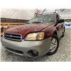 Image 1 : 2002 SUBARU OUTBACK, RED, 296271 KMS, ALL WHEEL DRIVE. - B642684