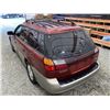 Image 22 : 2002 SUBARU OUTBACK, RED, 296271 KMS, ALL WHEEL DRIVE. - B642684