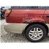 Image 27 : 2002 SUBARU OUTBACK, RED, 296271 KMS, ALL WHEEL DRIVE. - B642684