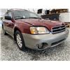 Image 8 : 2002 SUBARU OUTBACK, RED, 296271 KMS, ALL WHEEL DRIVE. - B642684