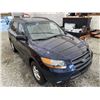 Image 10 : 2009 HYUNDAI SANTE FE, BLUE, 223222 KMS, FRONT WHEEL DRIVE. - D298032