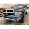 Image 2 : 2004 DODGE 1500, BLUE, 255701 KMS, 4X4,  EX-OUT OF PROVINCE. - D143433
