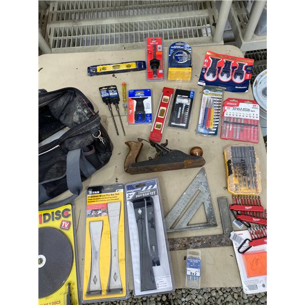 309 -- TOOL BAG WITH MIXED ITEMS