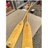 Image 1 : 315 -- WOODEN ROWING OARS