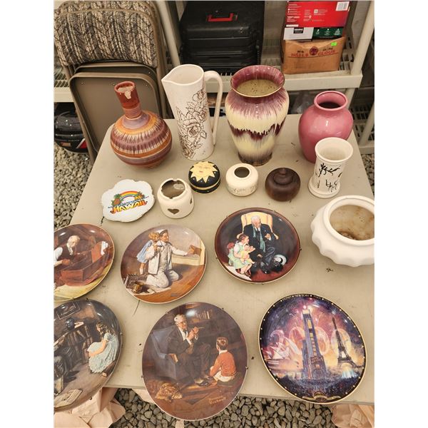 321 -- COLLECTIBLE PLATES AND VASES