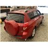 Image 16 : 2008 TOYOTA RAV 4, RED, 276651 KMS, FOUR WHEEL DRIVE. - D044752