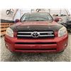 Image 5 : 2008 TOYOTA RAV 4, RED, 276651 KMS, FOUR WHEEL DRIVE. - D044752
