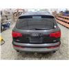 Image 19 : 2008 AUDI Q7, BLACK, 221369 KMS, ALL WHEEL DRIVE. - B002060