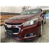 Image 2 : 2015 CHEVROLET MALIBU, RED, 112756 KMS, FRONT WHEEL DRIVE. - D297248