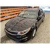 Image 4 : 2018 KIA OPTIMA, BLACK, 182954 KMS, FRONT WHEEL DRIVE. - J243311