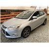 Image 3 : 2014 FORD FOCUS, SILVER, 289550 KMS, FRONT WHEEL DRIVE. - D304107