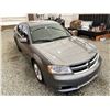 Image 10 : 2012 DODGE AVENGER, GREY, 139754 KMS, FRONT WHEEL DRIVE. - D204120