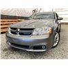 Image 1 : 2012 DODGE AVENGER, GREY, 139754 KMS, FRONT WHEEL DRIVE. - D204120
