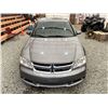 Image 7 : 2012 DODGE AVENGER, GREY, 139754 KMS, FRONT WHEEL DRIVE. - D204120