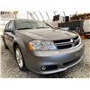 Image 8 : 2012 DODGE AVENGER, GREY, 139754 KMS, FRONT WHEEL DRIVE. - D204120