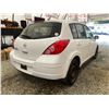 Image 14 : 2009 NISSAN VERSA, WHITE, 204699 KMS, FRONT WHEEL DRIVE. - D457512